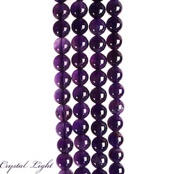 Amethyst Beads 8mm