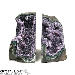 Amethyst Bookends Large