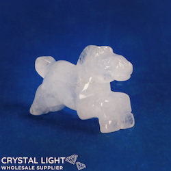 Clear Quartz Horse