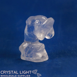 Clear Quartz Dolphin Small