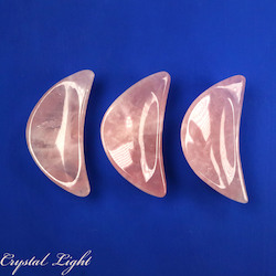 Rose Quartz Crescent Dish