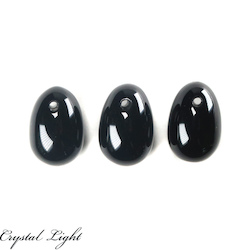 Black Obsidian Yoni Egg 20mm