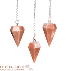 Peach Moonstone Pendulum