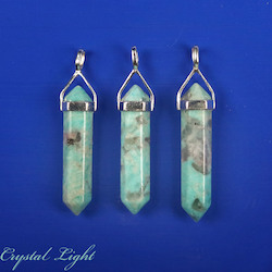 Amazonite DT Pendant Sterling Silver