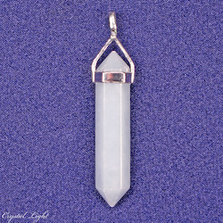 Angelite DT Pendant Sterling Silver