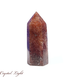 Red Rutilated Quartz Point