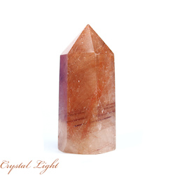 Red Rutilated Quartz Point