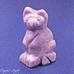 China, glassware and earthenware wholesaling: Lepidolite Cat