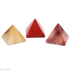 China, glassware and earthenware wholesaling: Mookaite Pyramid