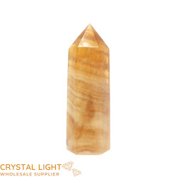 Yellow Fluorite Point