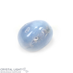 China, glassware and earthenware wholesaling: Blue Chalcedony Tumble