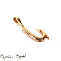 14ct Gold Hook Pendant