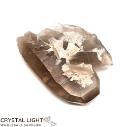 China, glassware and earthenware wholesaling: Smokey Quartz Tabular Lemurian