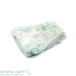 China, glassware and earthenware wholesaling: Aquamarine Rough Piece