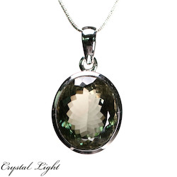 Green Amethyst Pendant