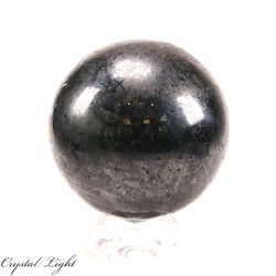 China, glassware and earthenware wholesaling: Hematite Sphere 98mm