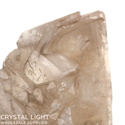 China, glassware and earthenware wholesaling: Light Citrine Elestial Point