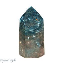 China, glassware and earthenware wholesaling: Blue Apatite Point Large