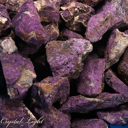 China, glassware and earthenware wholesaling: Purpurite Rough /250g