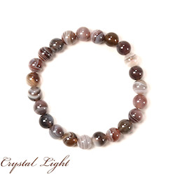 Botswana Agate 8mm Bracelet