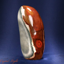 China, glassware and earthenware wholesaling: Polychrome Jasper Freeform