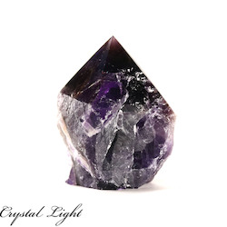 China, glassware and earthenware wholesaling: Chevron Amethyst Cut Base Point