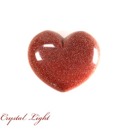 Goldstone Heart