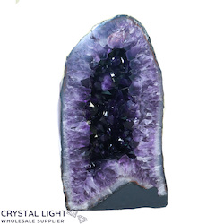 China, glassware and earthenware wholesaling: Amethyst Cave (A-Grade)