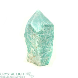 Amazonite Cut Base Point