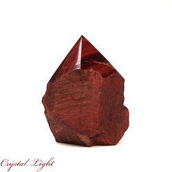 Red Tigers Eye Cut Base Point