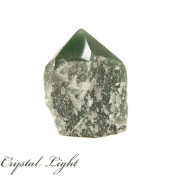 Green Aventurine Cut Base Point