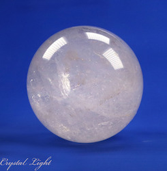 China, glassware and earthenware wholesaling: Clear Quartz Sphere /73mm