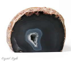 Natural Agate Cut Base