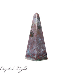 China, glassware and earthenware wholesaling: Fancy Jasper Obelisk