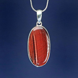 Red Tiger's Eye Pendant