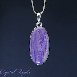 China, glassware and earthenware wholesaling: Charoite Pendant