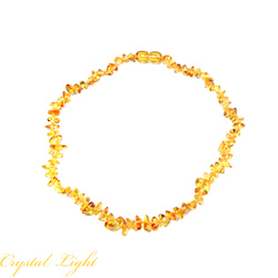 China, glassware and earthenware wholesaling: Amber Teething Necklace - Honey