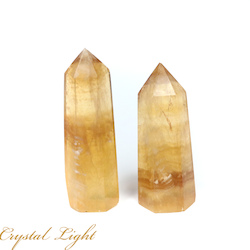 Yellow Fluorite Point Lot