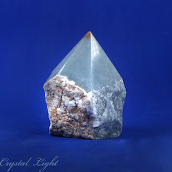 Angelite Cut Base Point