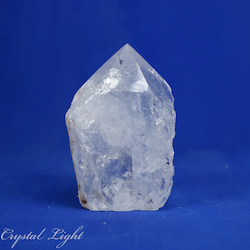 Clear Quartz Cut Base Point