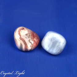 Blue Lace Agate & Rhodochrosite Lot