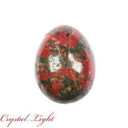 China, glassware and earthenware wholesaling: Unakite Egg