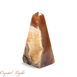 Agate Druse Obelisk