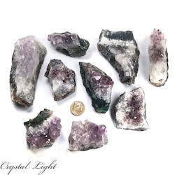 Mixed Amethyst Druse Piece Lot