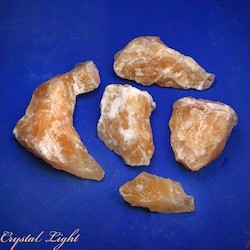 Orange Calcite Rough Lot