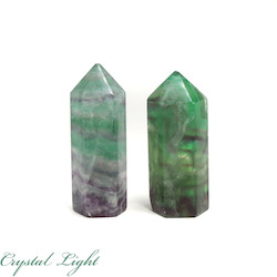 Rainbow Fluorite Point Lot