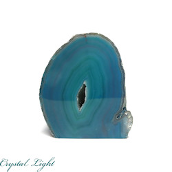 Teal Agate Cut Base