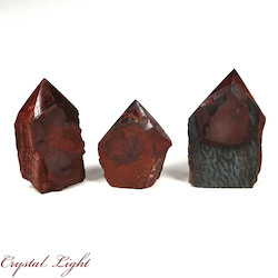 Red Tigers Eye Cut Base Point