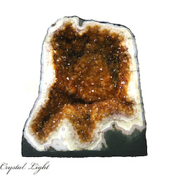 China, glassware and earthenware wholesaling: Citrine Geode