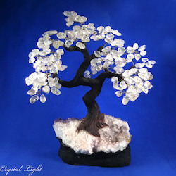 Clear Quartz Druse Tree (Single)